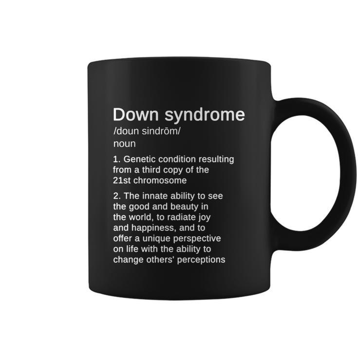 Down Syndrome Definition Awareness Month Tshirt Coffee Mug