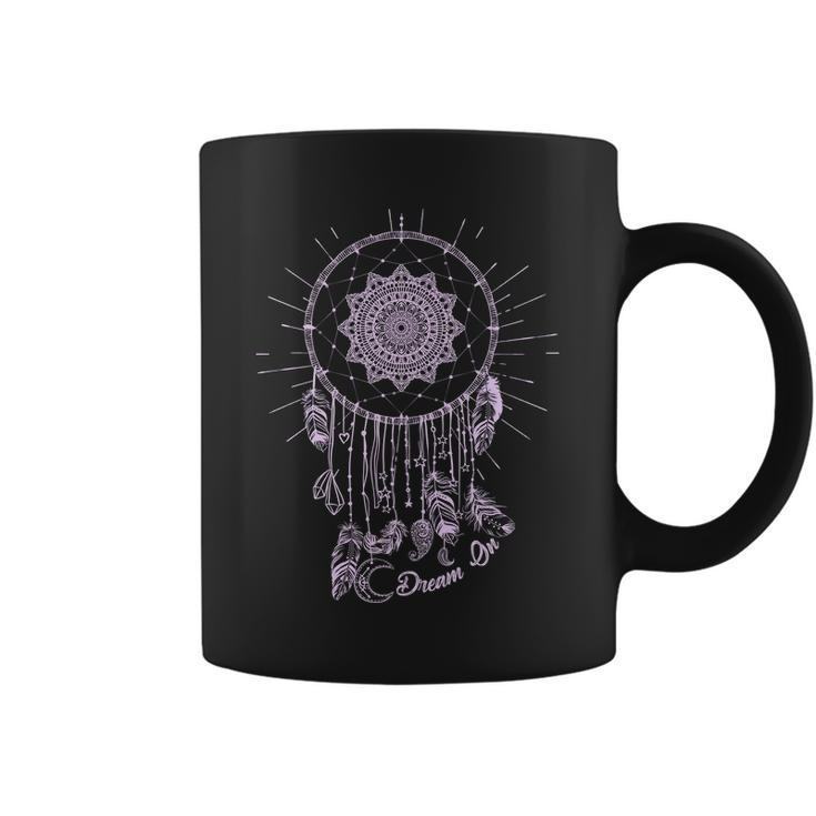 Dream On Native American Dream Catcher Coffee Mug