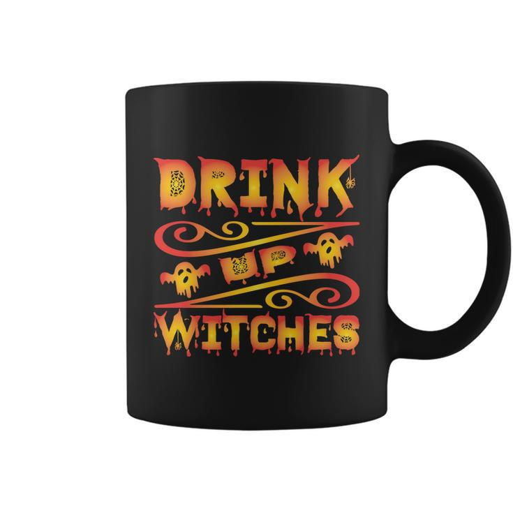 Drink Up Witches Halloween Quote V4 Coffee Mug