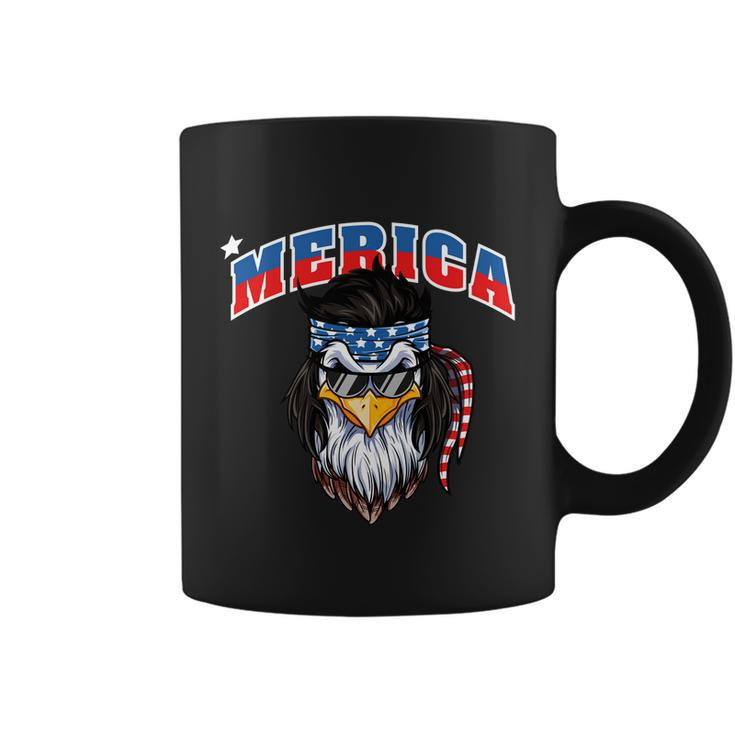 Eagle Mullet 4Th Of July Merica American Flag Funny Gift Funny Gift Coffee Mug