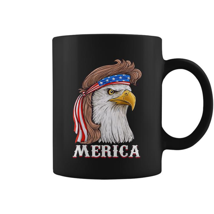 Eagle Mullet 4Th Of July Usa American Flag Merica V3 Coffee Mug