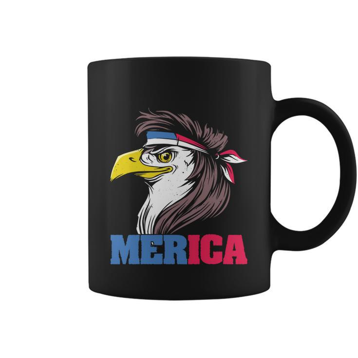 Eagle Mullet Merica Flag 4Th Of July Merican Pride Gift Coffee Mug