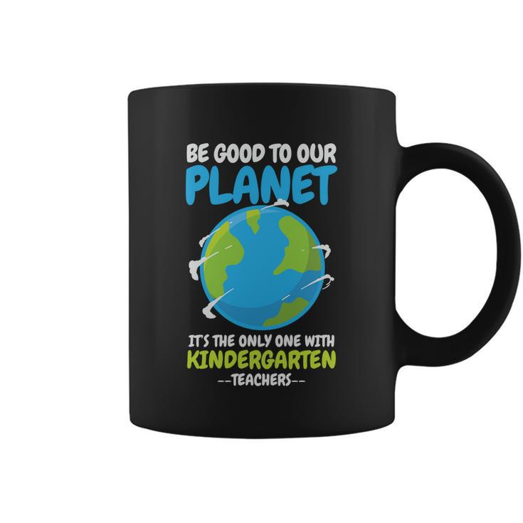 Earth Day Kindergarten Teacher Gift Coffee Mug