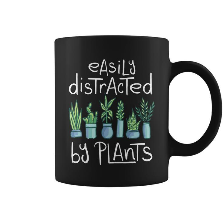 Easily Distracted By Plants V2 Coffee Mug