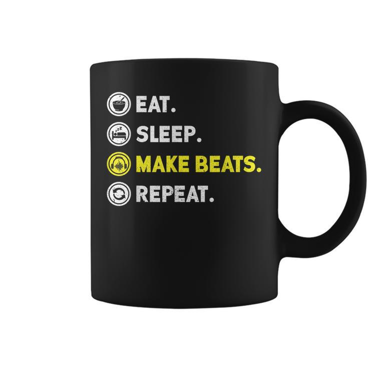 Eat Sleep Make Beats Beat Makers Music Producer Dj Mens  Coffee Mug