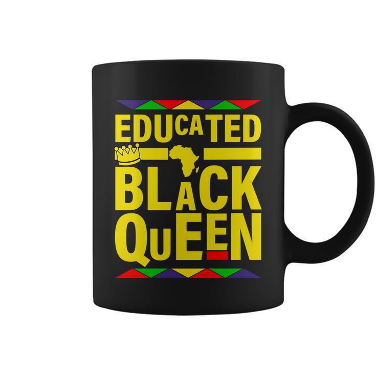 Educated Black Queen Tshirt Coffee Mug