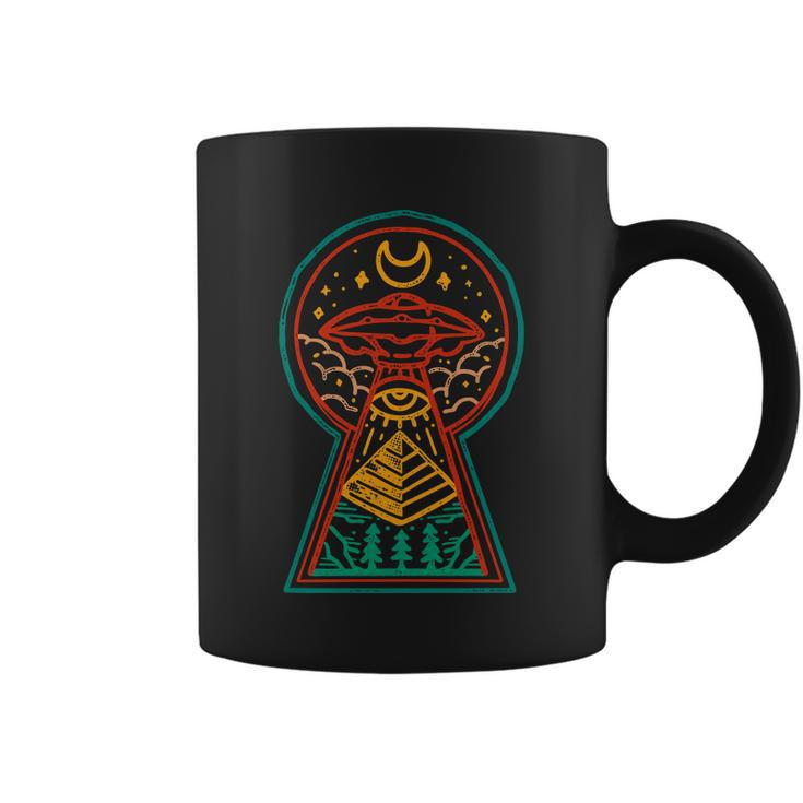 Egyptian Ufo Abduction Tshirt Coffee Mug