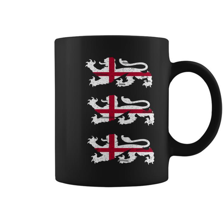 England Euro 21 English Lions Soccer Fan Flag Coffee Mug