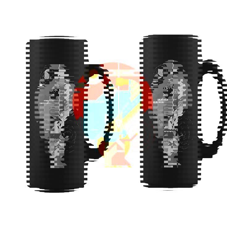 Epic David And Goliath Christian Bible Graphic Coffee Mug