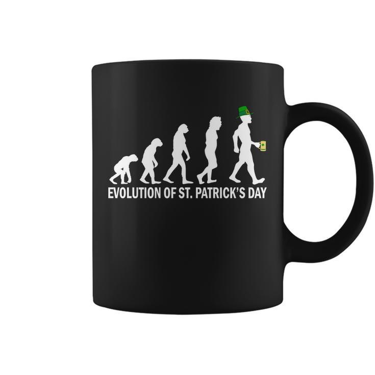 Evolution Of St Patricks Day Tshirt Coffee Mug