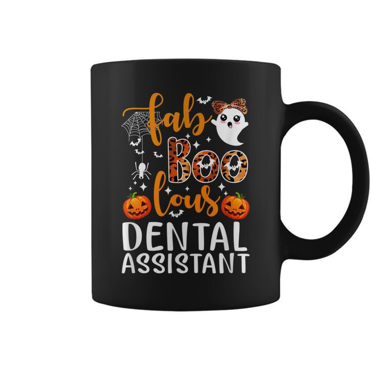 Faboolous Dental Assistant Funny Dental Assistant Halloween  Coffee Mug
