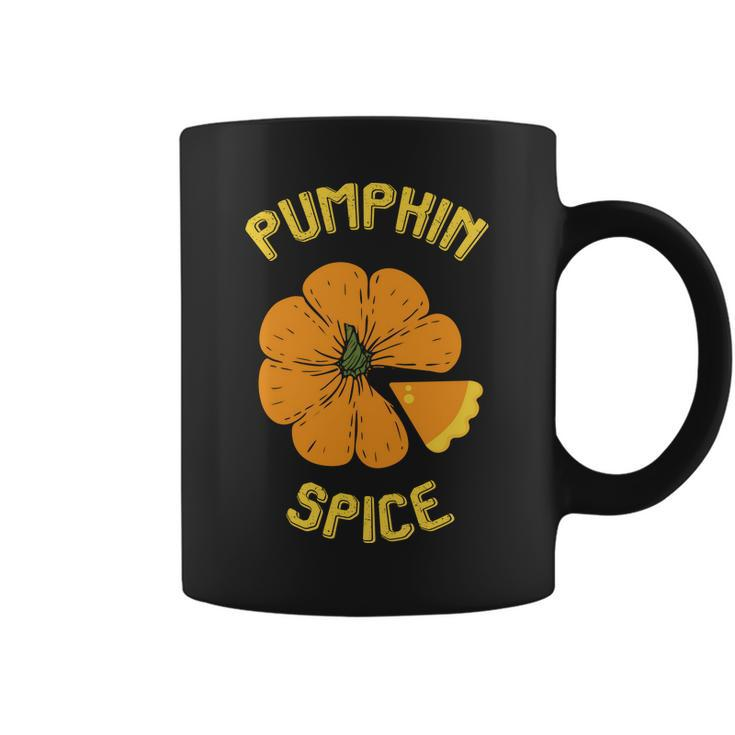Fall Autumn Pumpkin Spice Cute Flower Coffee Mug