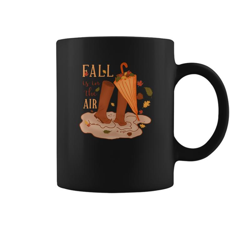 Fall Is In The Air Thanksgiving Gifts Coffee Mug - Thegiftio