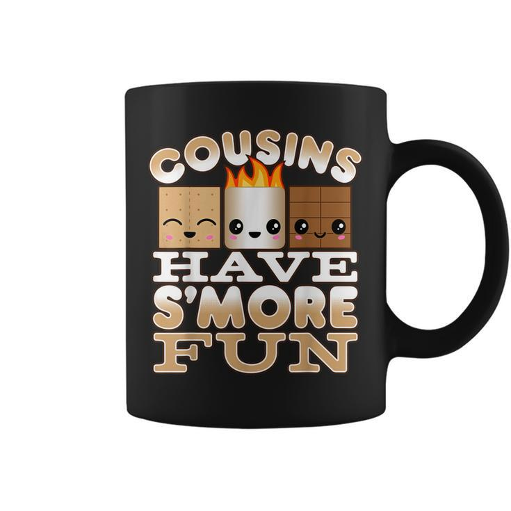 Family Camping For Kids Cousins Have Smore Fun Coffee Mug