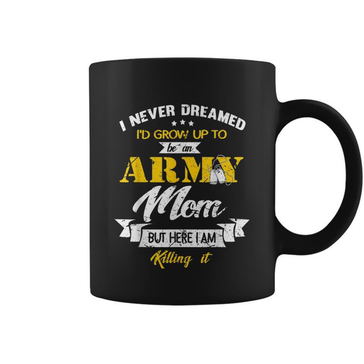 Family Gift 365 Army Mom Tee Gift Military Mother Gift Tshirt Coffee Mug