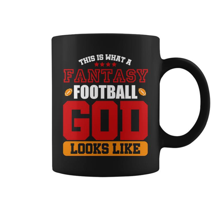 Fantasy Football God Tshirt Coffee Mug