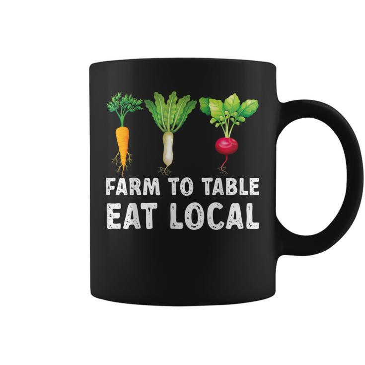 Farmers  Farm To Table Eat Local Farmers Market  Coffee Mug