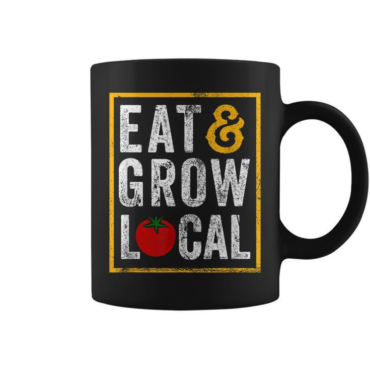 Farmers Market  Eat And Grow Local Farming Farmers  Coffee Mug