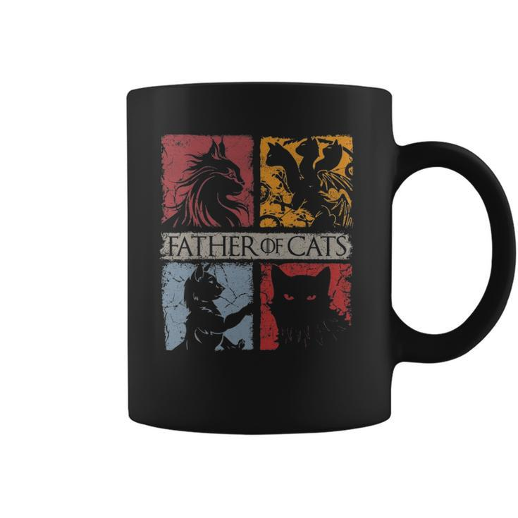 Father Of Cats  - Cat Lovers Cat Dad Fabulous Coffee Mug