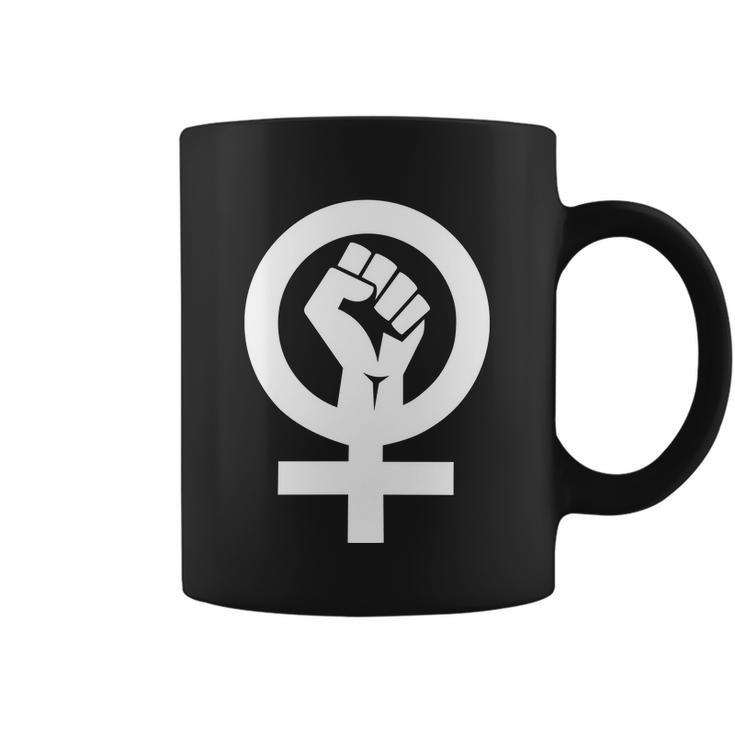 Feminist Womens Rights Feminism Symbol Tshirt Coffee Mug