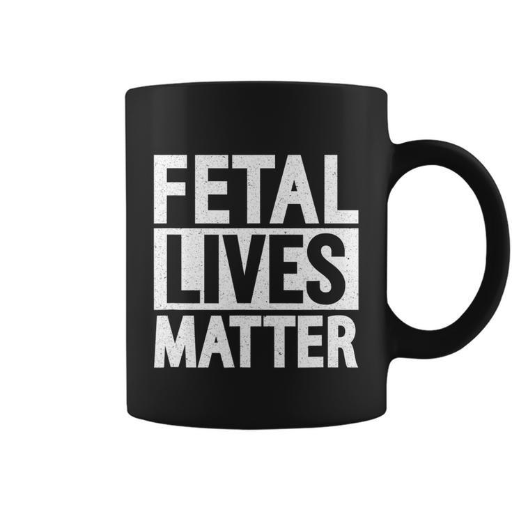 Fetal Lives Matter V3 Coffee Mug