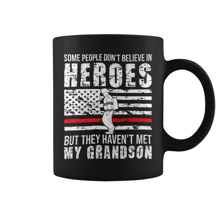Firefighter Proud Fireman Grandpa Of A Firefighter Grandpa Coffee Mug