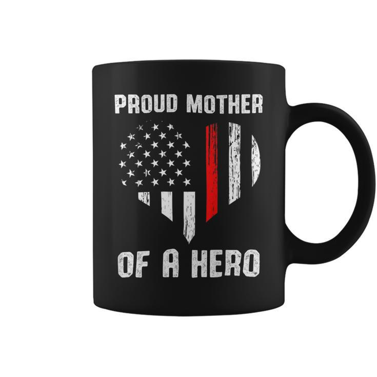 Firefighter Proud Mother Of A Firefighter Coffee Mug