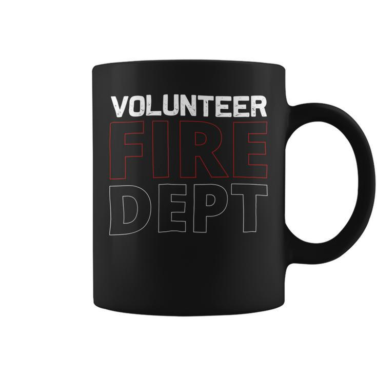 Firefighter Volunteer Firefighter Fire Rescue Department Fireman Coffee Mug
