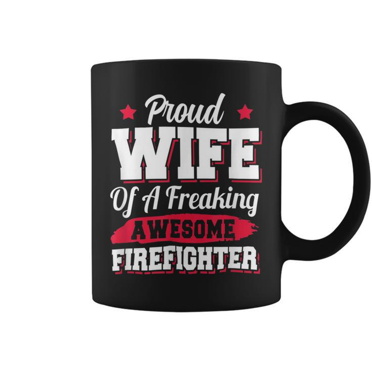 Firefighter Volunteer Fireman Firefighter Wife V2 Coffee Mug