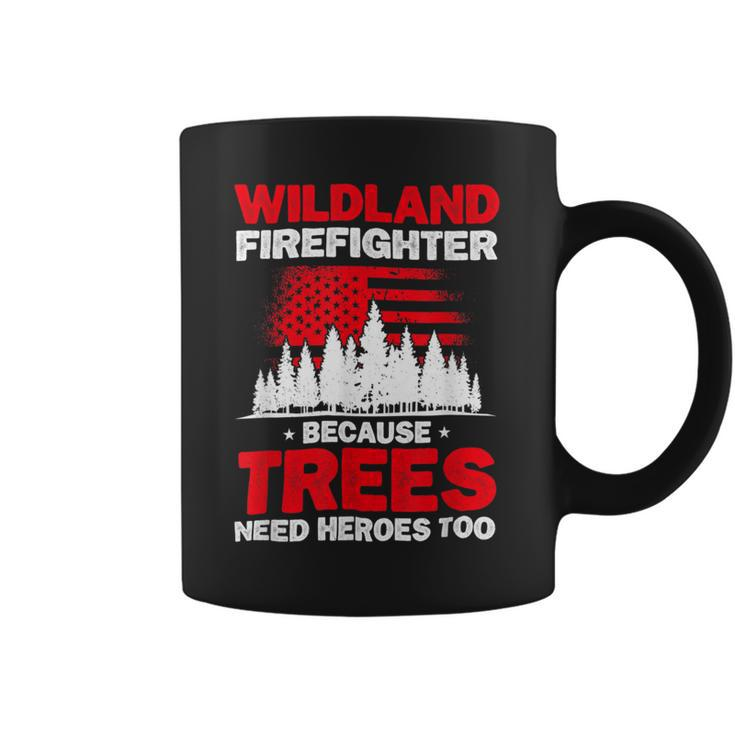 Firefighter Wildland Firefighter Hero Rescue Wildland Firefighting V2 Coffee Mug