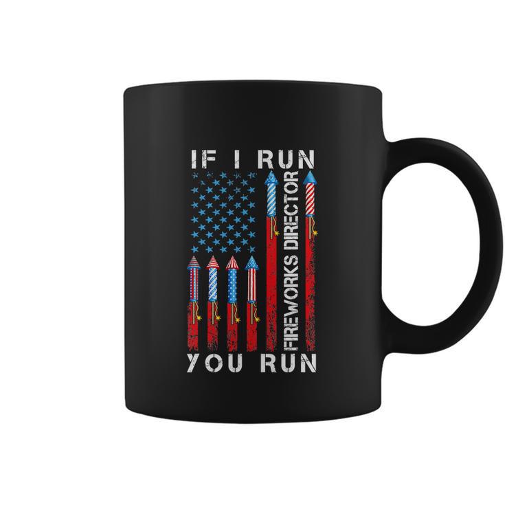 Firework Director America Flag Happy Day Freedom Coffee Mug