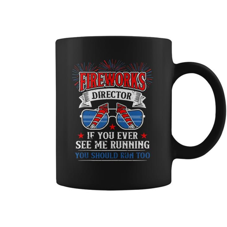 Fireworks Director Funny 4Th Of July For Men Patriotic Coffee Mug