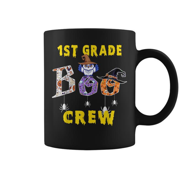First Grade Boo Crew Teacher Student Halloween Costume  Coffee Mug