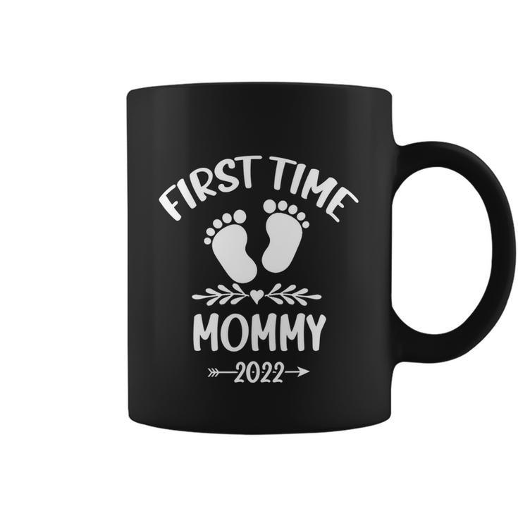 First Time Mommy 2022 Funny New Mom Promoted To Mommy  Coffee Mug