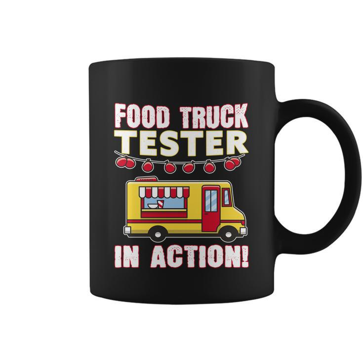 Food Truck Tester In Action Gift Street Food Truck Gift Foodtruck Meaningful Gif Coffee Mug