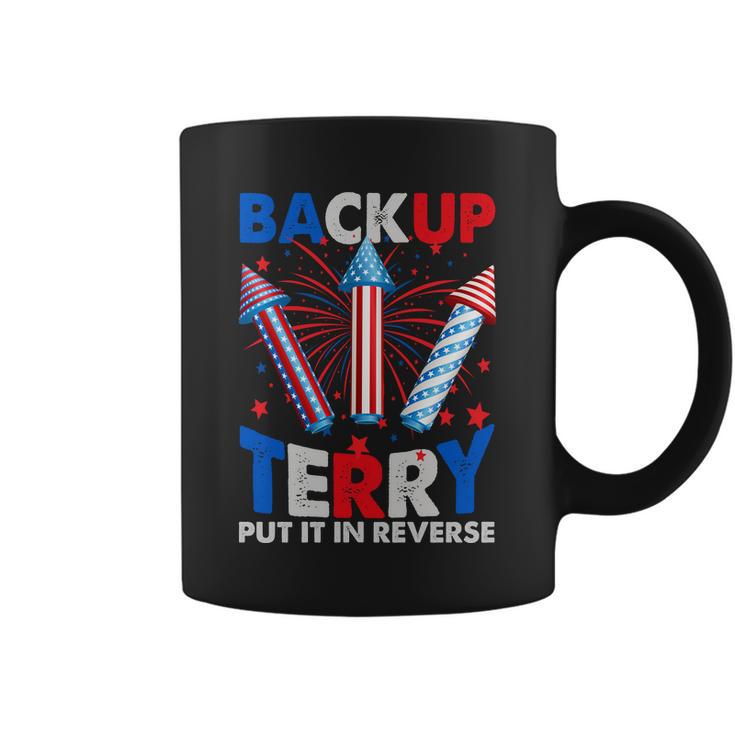 Fouth 4Th Of July Back Up Terry Put It In Reverse Coffee Mug