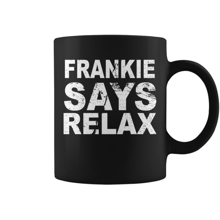 Frankie Says Relax Tshirt Coffee Mug