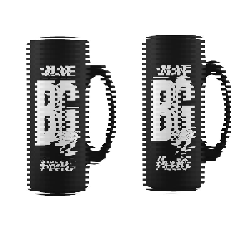 Free Bg Free Brittney Griner Out Russian Prison Graphic Design Printed Casual Daily Basic V2 Coffee Mug