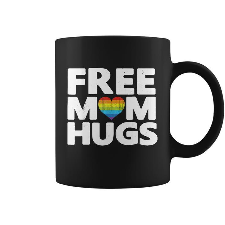Free Mom Hugs Cute Gift Free Mom Hugs Rainbow Gay Pride Gift Coffee Mug
