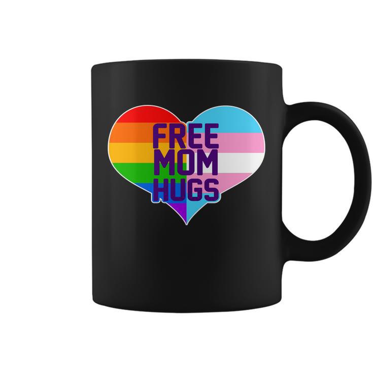 Free Mom Hugs Lgbt Support Tshirt Coffee Mug