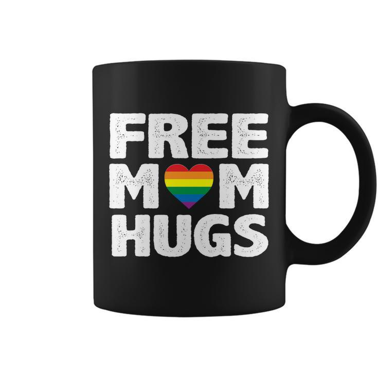 Free Mom Hugs Pride Tshirt Coffee Mug
