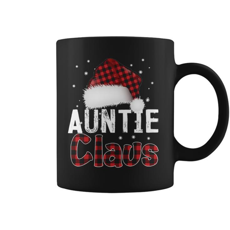 Fun Santa Hat Christmas Costume Family Matching Auntie Claus Coffee Mug