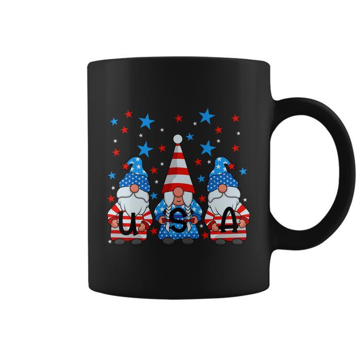 Funny 4Th Of July Gnomes Patriotic American Flag Cute Gnome Meaningful Gift Coffee Mug