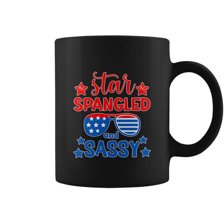 Funny 4Th Of July Star Spangled And Sassy Coffee Mug