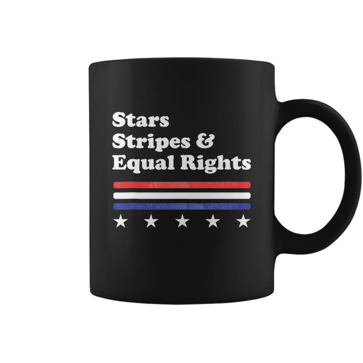 Funny 4Th Of July Stars Stripes And Equal Rights Coffee Mug