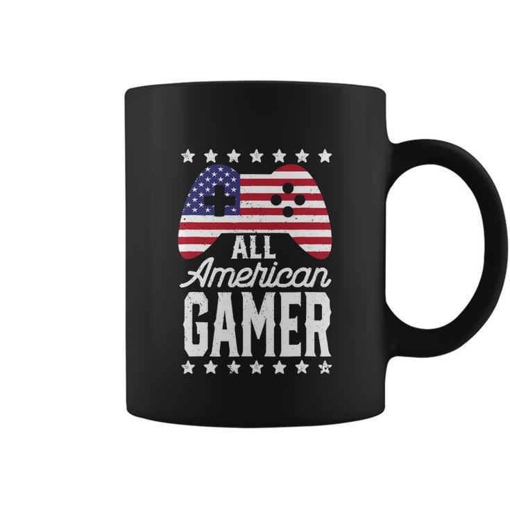 Funny American Gamer 4Th Of July Coffee Mug