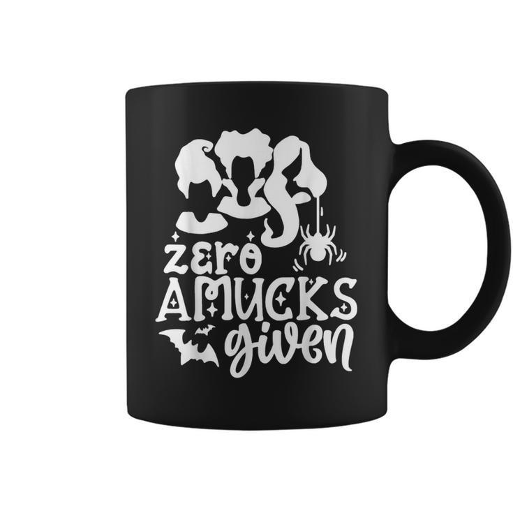 Funny Amuck Halloween Witch - Zero Amucks Given Costume  Coffee Mug