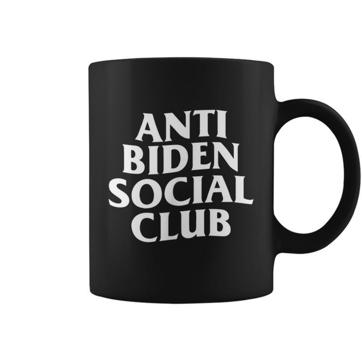 Funny Anti Biden Anti Biden Social Club Coffee Mug