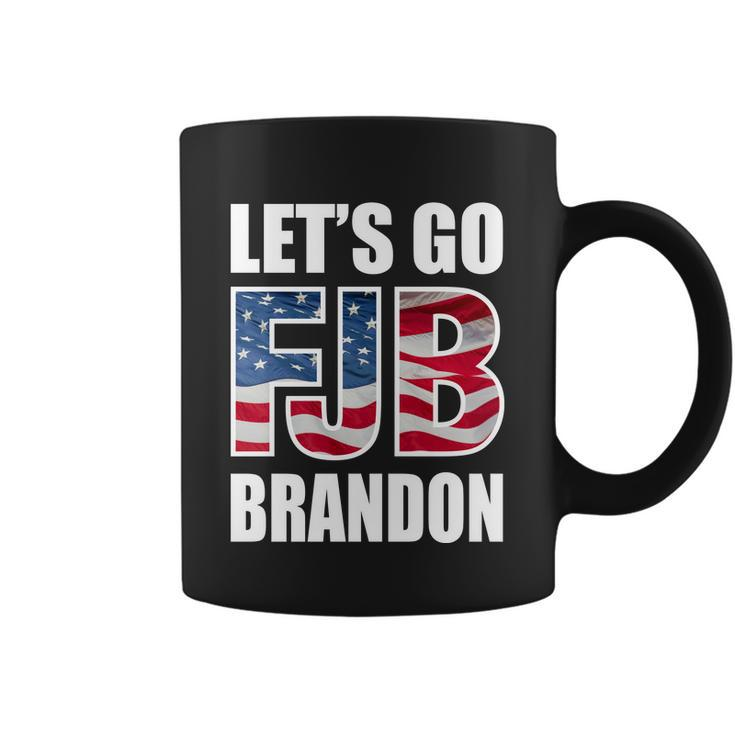 Funny Anti Biden Fjb Lets Go Brandon Fjb Flag Image Apparel Coffee Mug