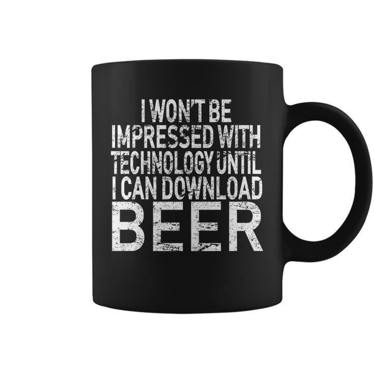Funny Beer Drinker Coffee Mug